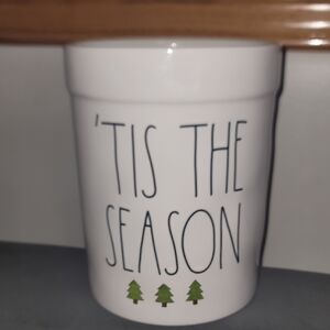 Rae Dunn White 'Tis The Season Crock